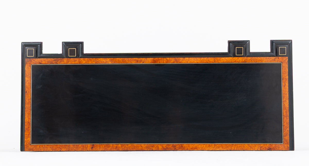 Victorian Walnut and Ebony Side Cabinet