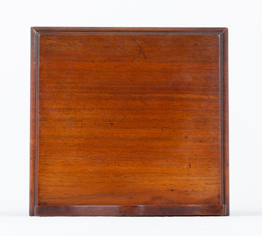 Late Victorian Walnut Bedside Cabinet