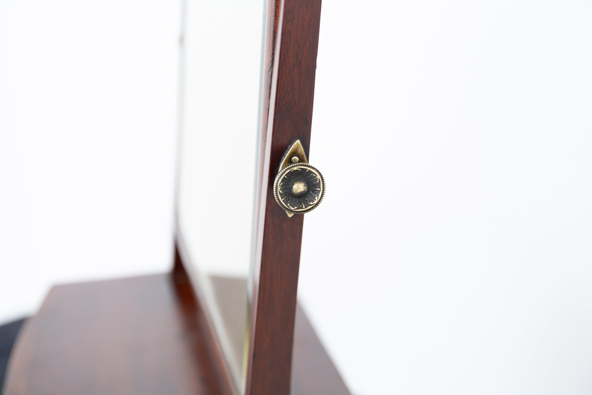Regency Mahogany Toilet Mirror