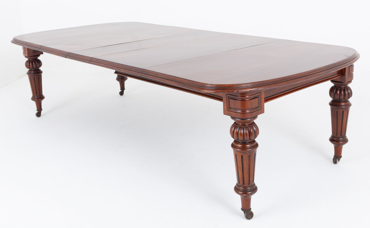 Victorian Mahogany Extending Dining Table