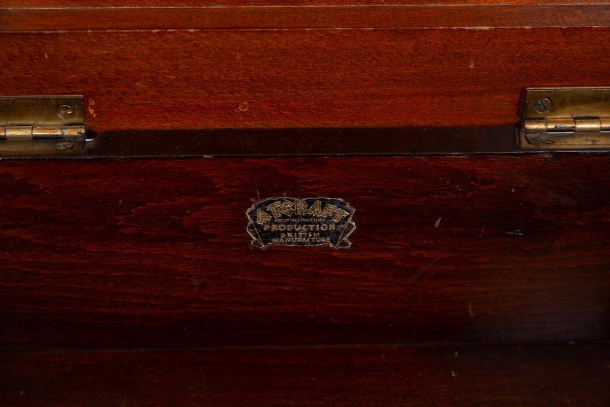 Edwardian Mahogany Piano Stool