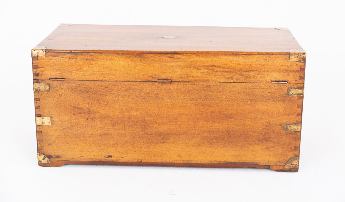 Camphor Wood Military Campaign Trunk
