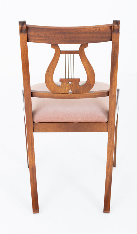 Set of 10 (8 + 2) Regency Style Mahogany Dining Chairs