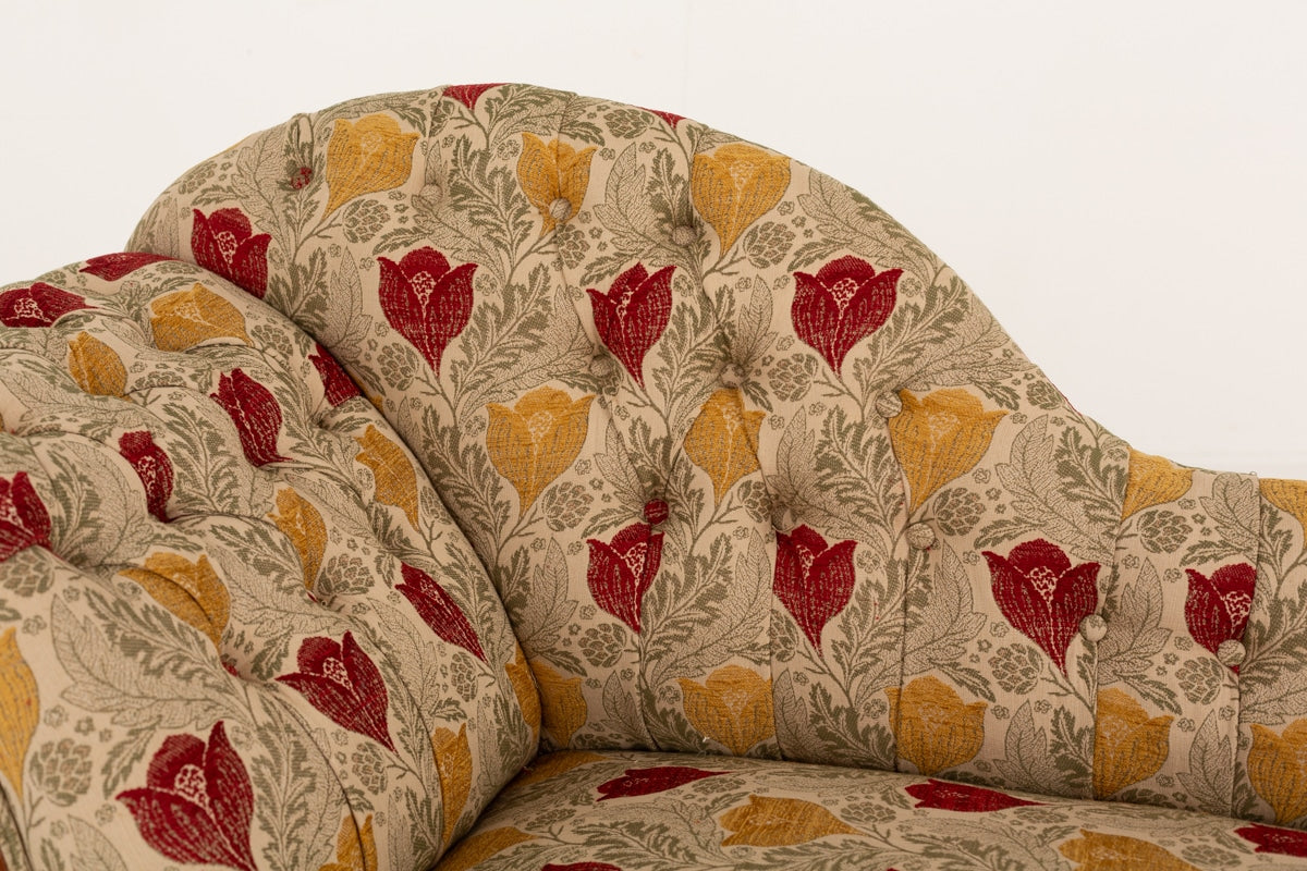 Mahogany Victorian Chaise Longue