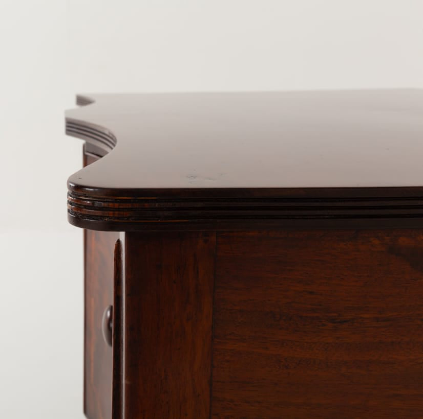 Rather Unusual Mahogany Sheraton Revival Side Cabinet