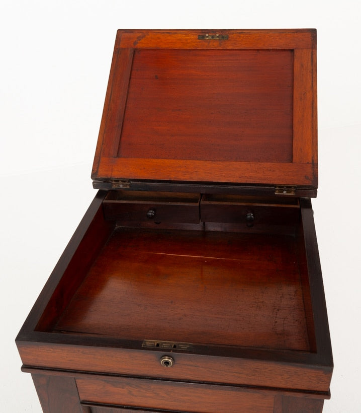 Regency Rosewood Slide Top Davenport