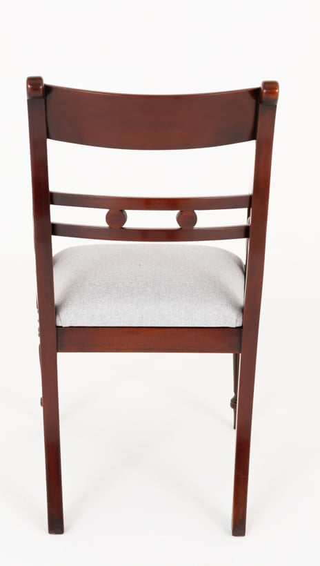 Set of 10 ( 8 + 2 ) William IV Style Mahogany Dining Chairs