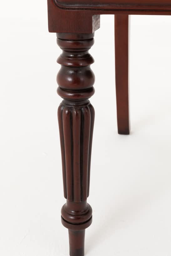 Set of 10 ( 8 + 2 ) William IV Style Mahogany Dining Chairs