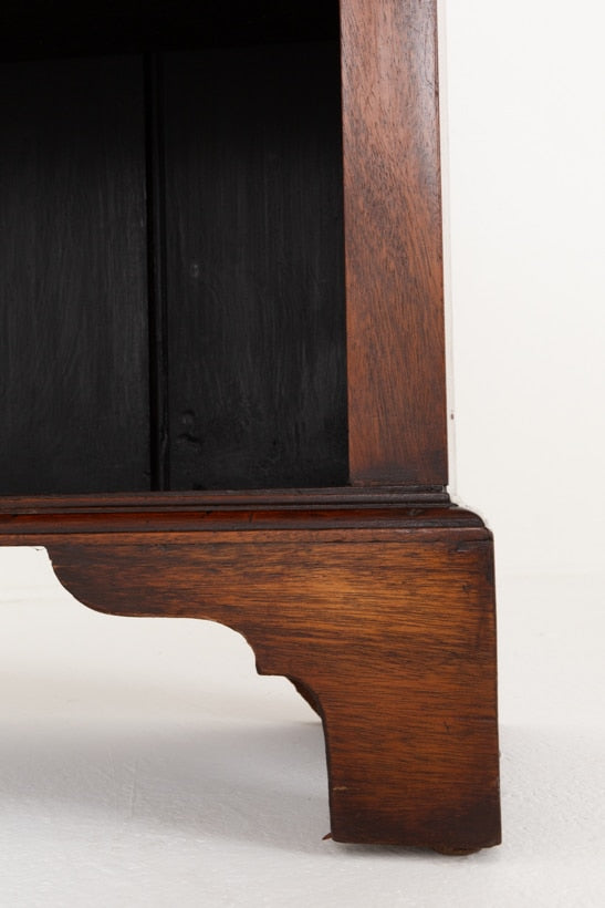 Georgian Revival Mahogany Open Bookcase