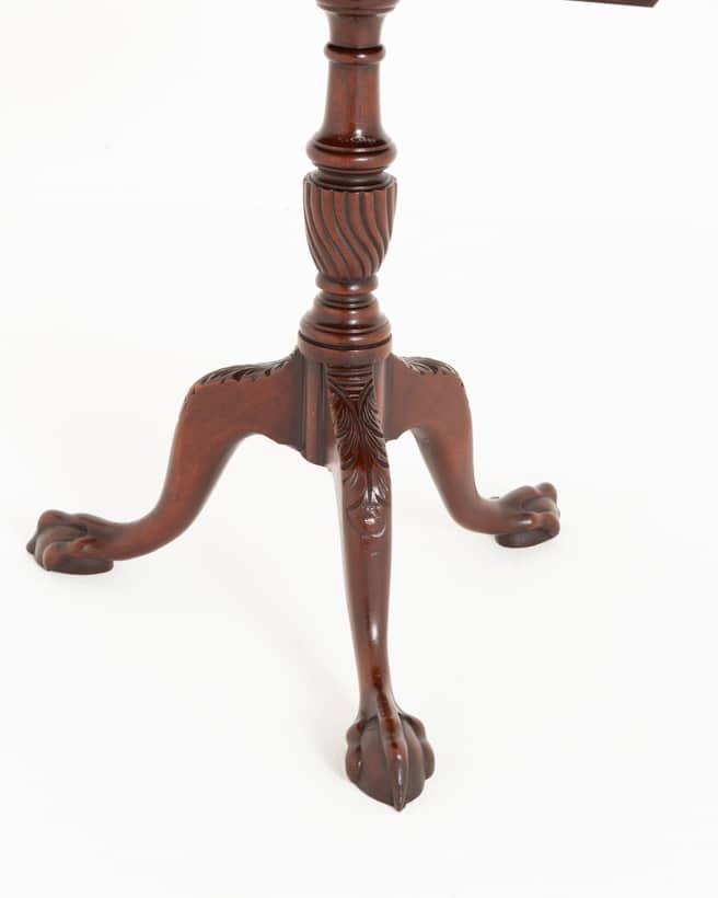 Mahogany Chippendale Style Wine Table