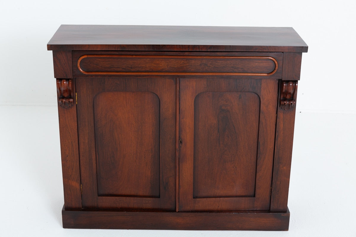 Victorian Rosewood 2 Door Side Cabinet