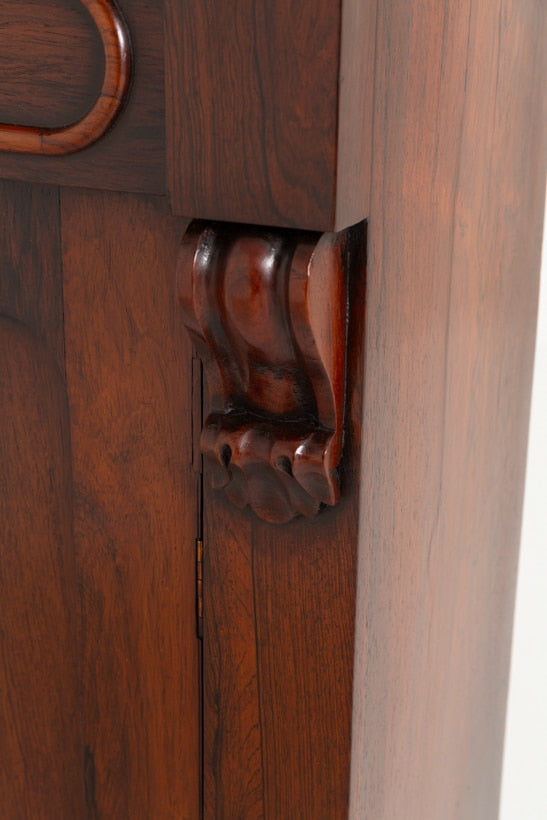 Victorian Rosewood 2 Door Side Cabinet