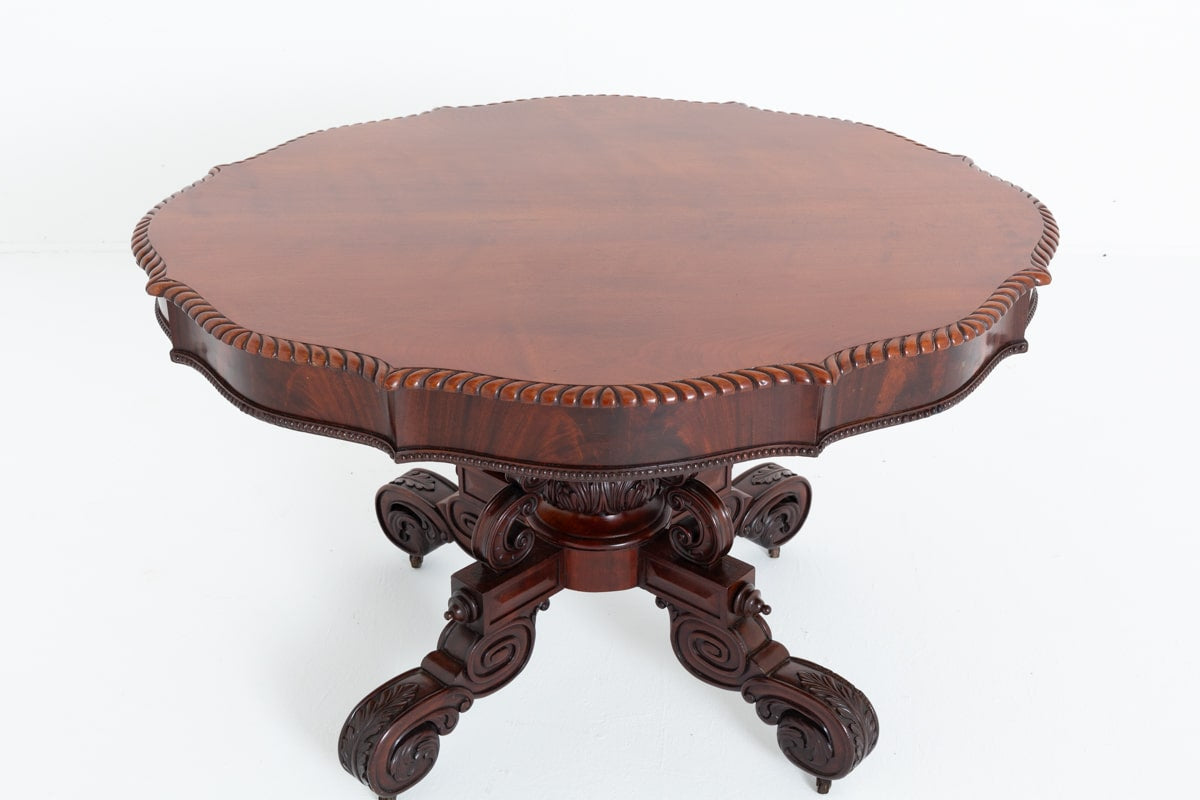 Mahogany French Centre Table