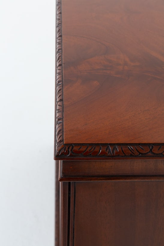 Mahogany Open Bookcase
