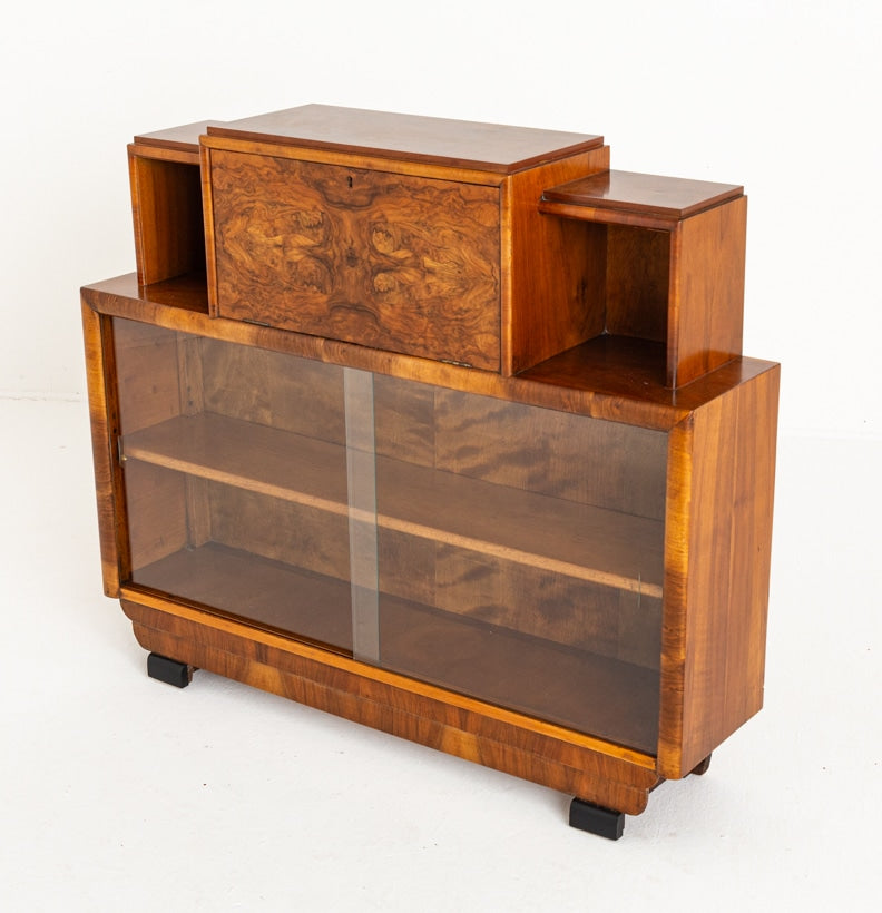 Very Stylish Art Deco Bureau Cabinet