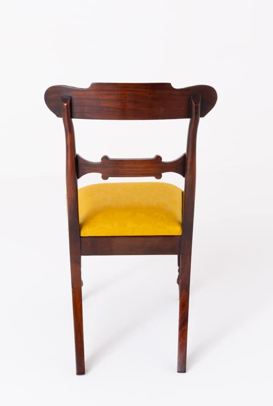 Set of 10 William IV Style Mahogany Dining Chairs