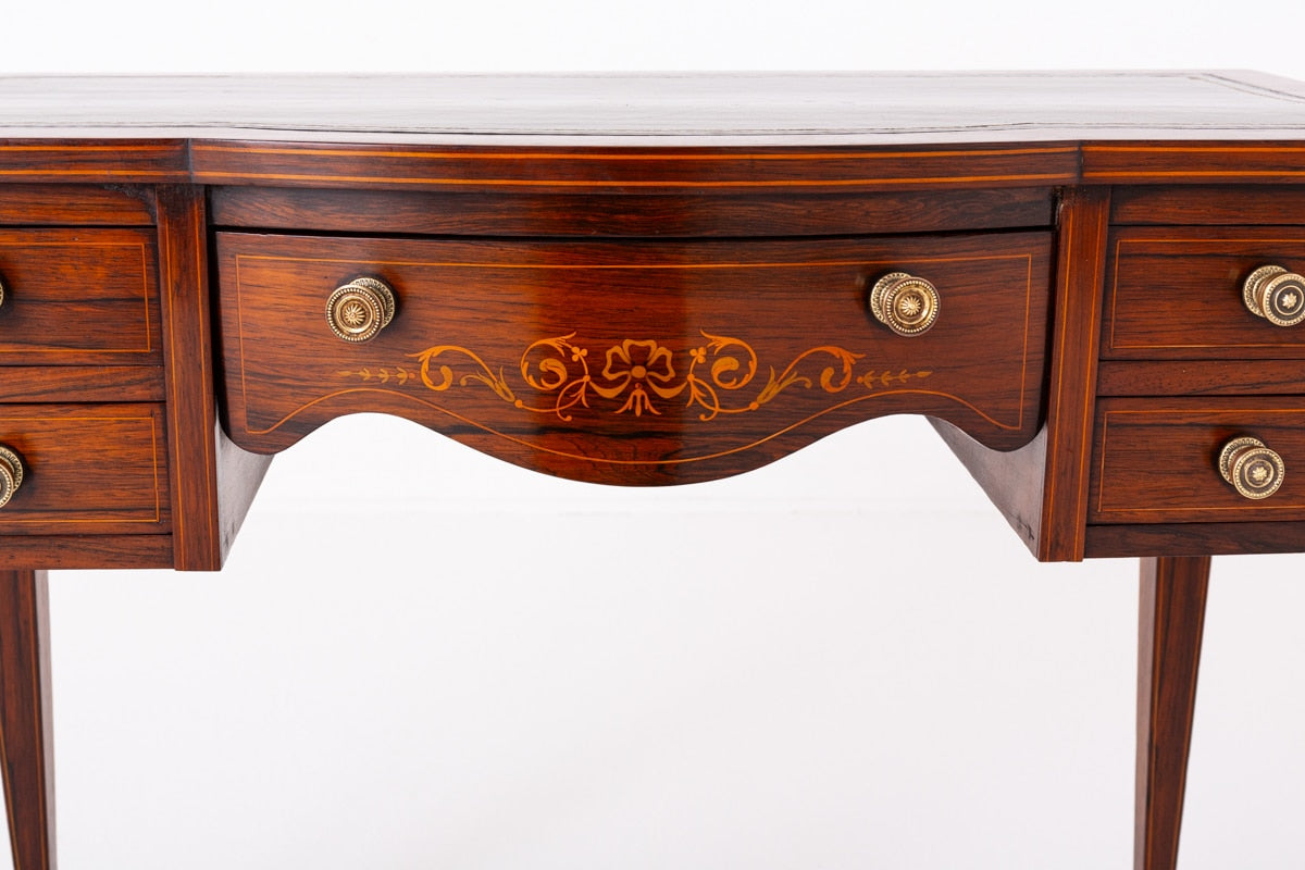 Sheraton Revival Rosewood Writing Table