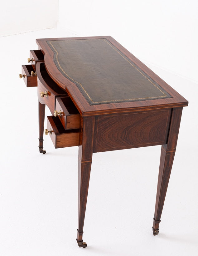 Sheraton Revival Rosewood Writing Table
