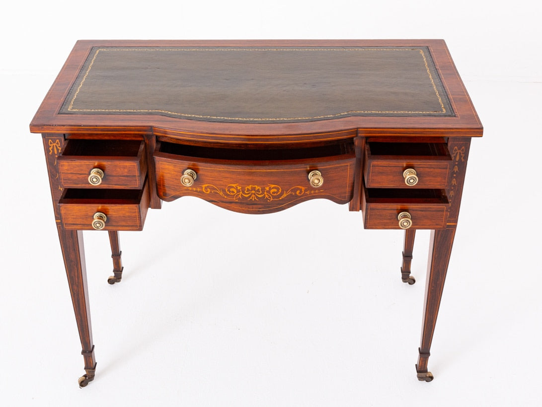 Sheraton Revival Rosewood Writing Table