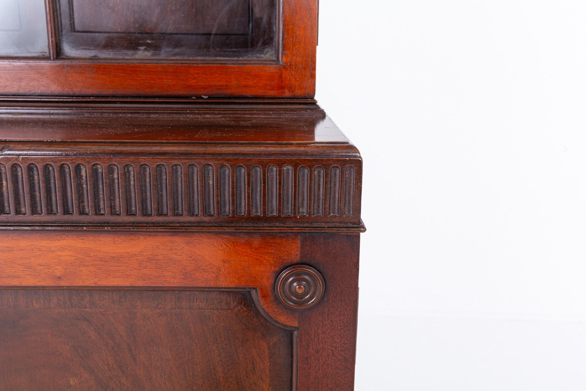 Georgian Revival Mahogany Bookcase