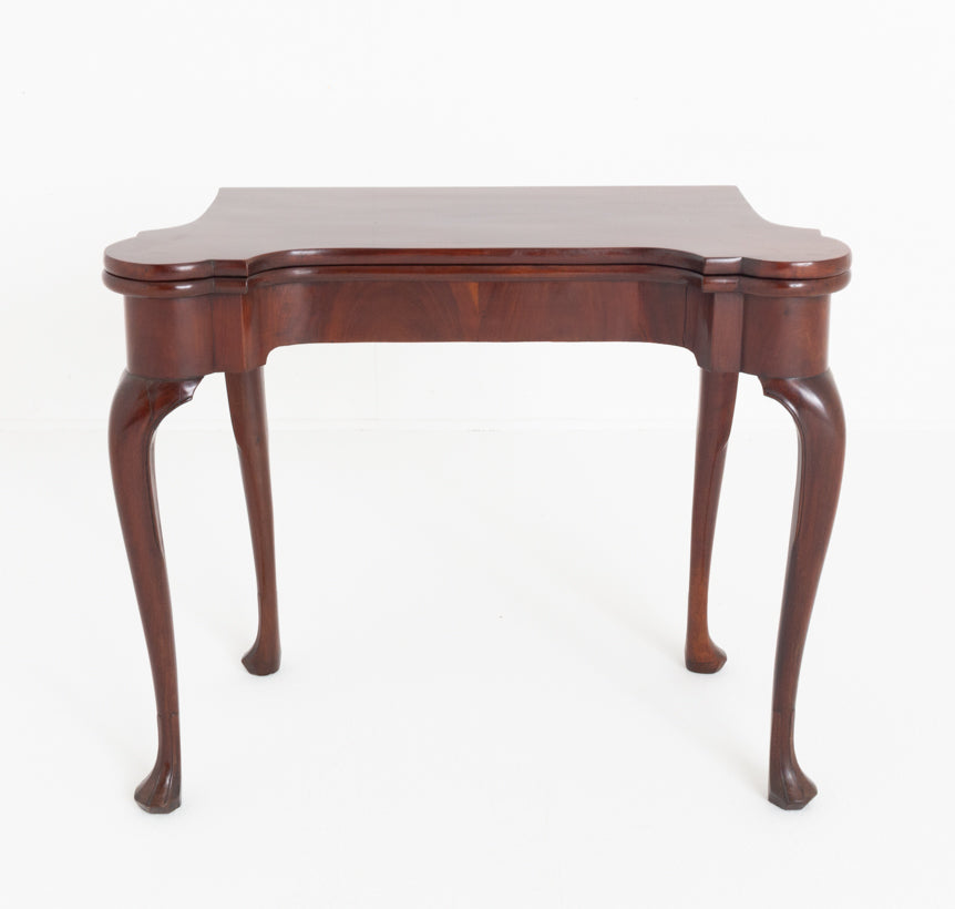 Georgian Mahogany Games Table.