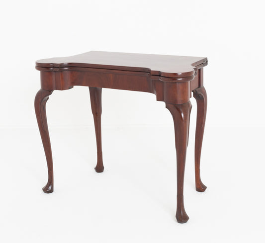 Georgian Mahogany Games Table.