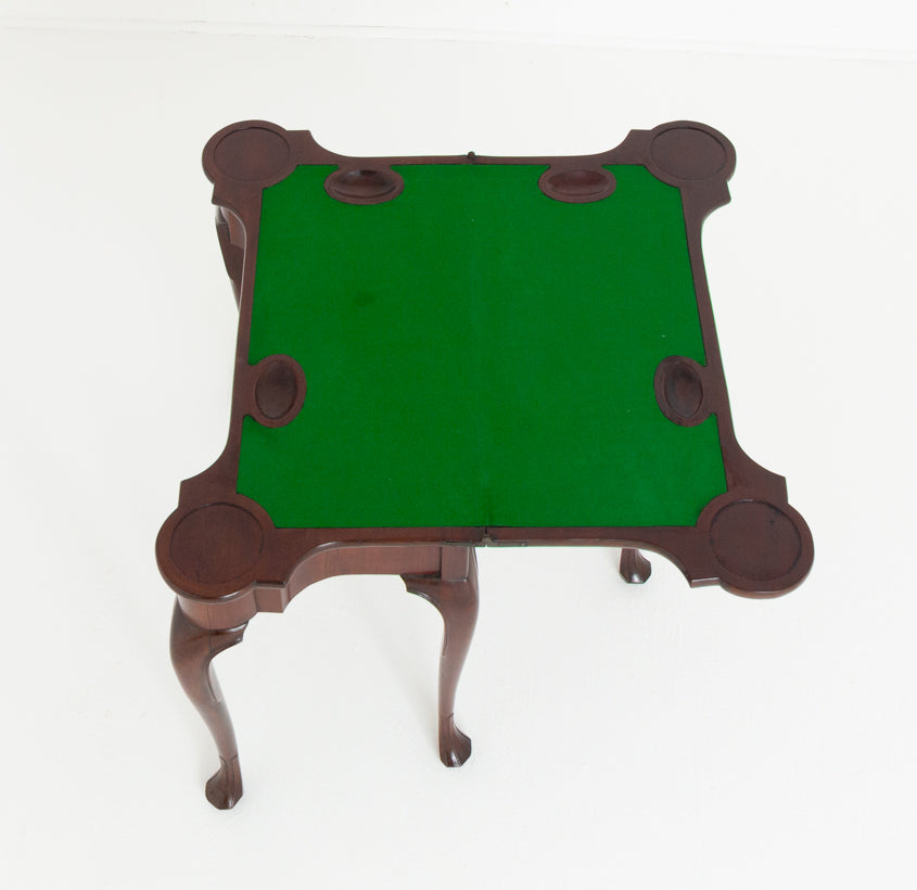 Georgian Mahogany Games Table.