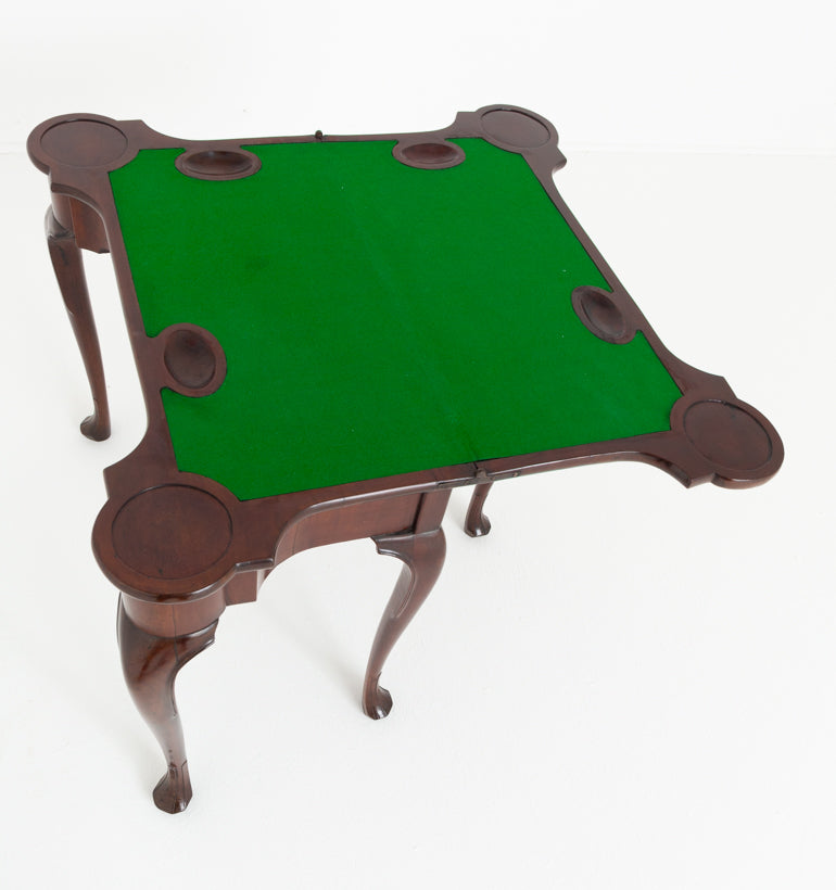 Georgian Mahogany Games Table.