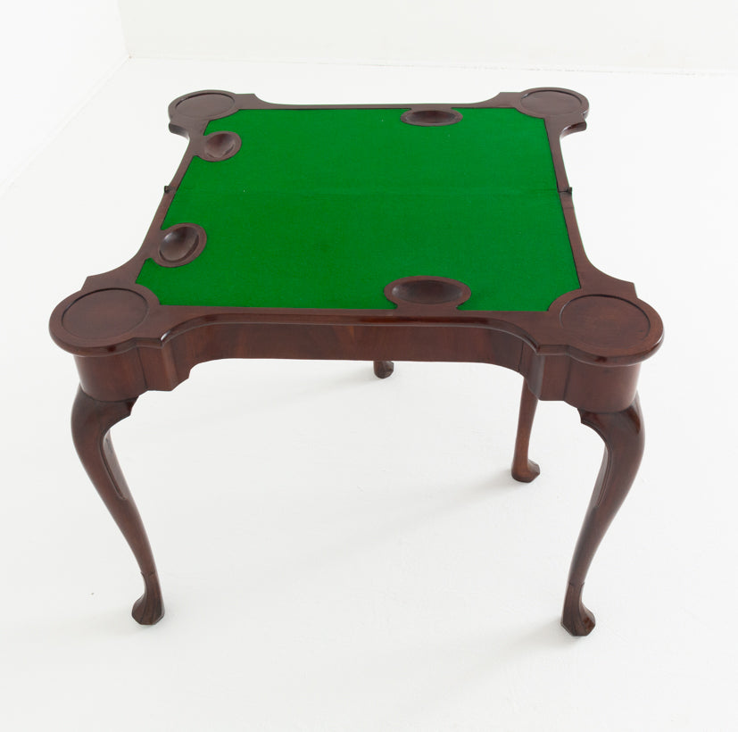 Georgian Mahogany Games Table.