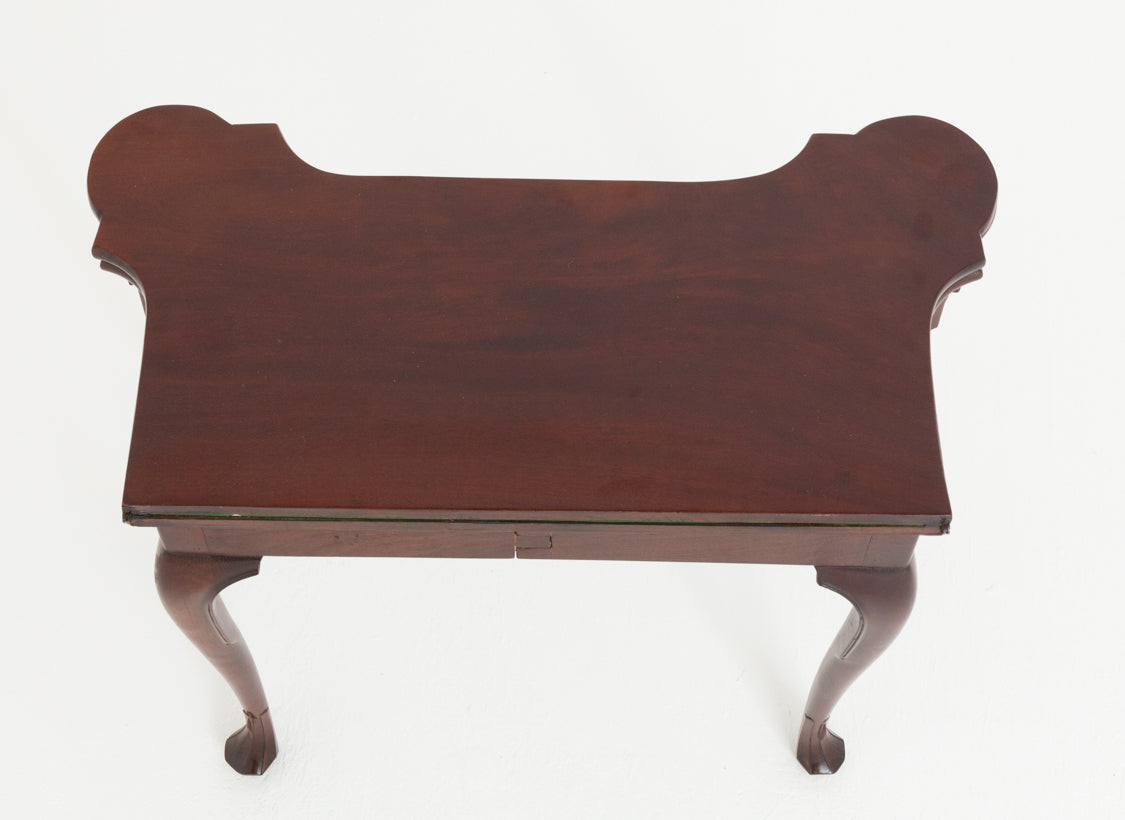 Georgian Mahogany Games Table.