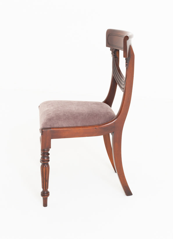 Set 0f 10 (8 + 2) Mahogany Regency Revival Dining Chairs