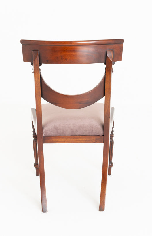 Set 0f 10 (8 + 2) Mahogany Regency Revival Dining Chairs