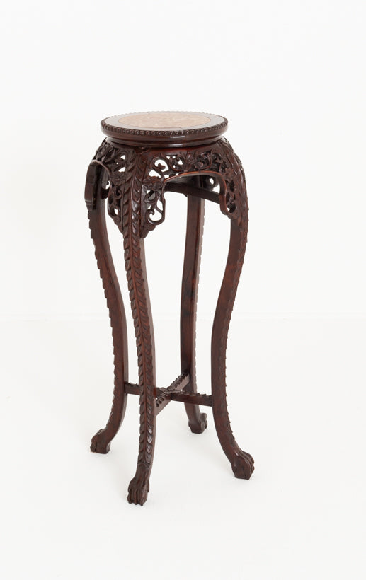 Chinese Hardwood Plant Stand