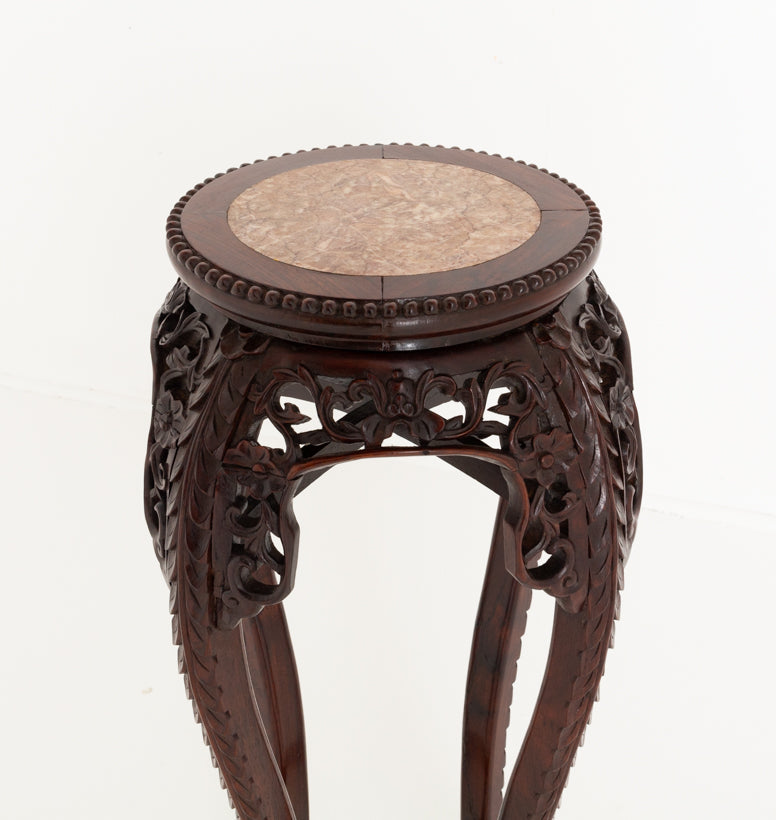 Chinese Hardwood Plant Stand