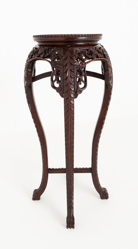 Chinese Hardwood Plant Stand