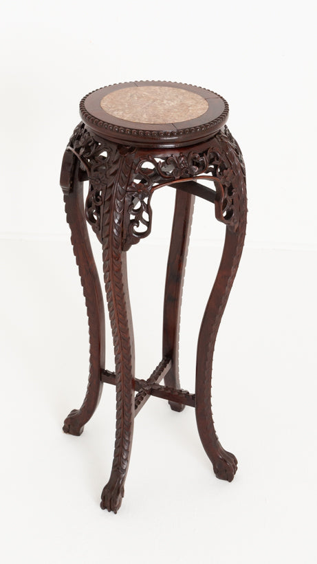 Chinese Hardwood Plant Stand