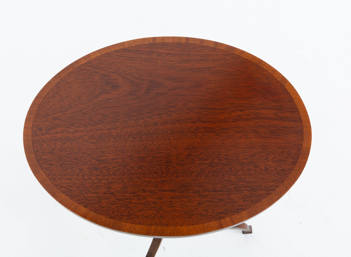 Pair of Georgian Revival Mahogany Wine Tables