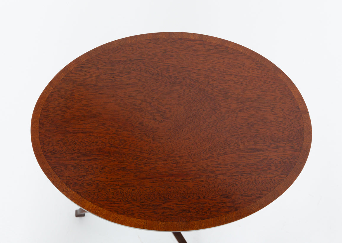 Pair of Georgian Revival Mahogany Wine Tables