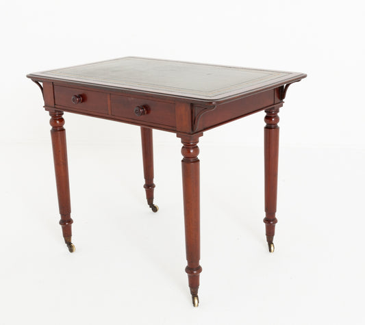 Mahogany 2 Drawer Writing Table