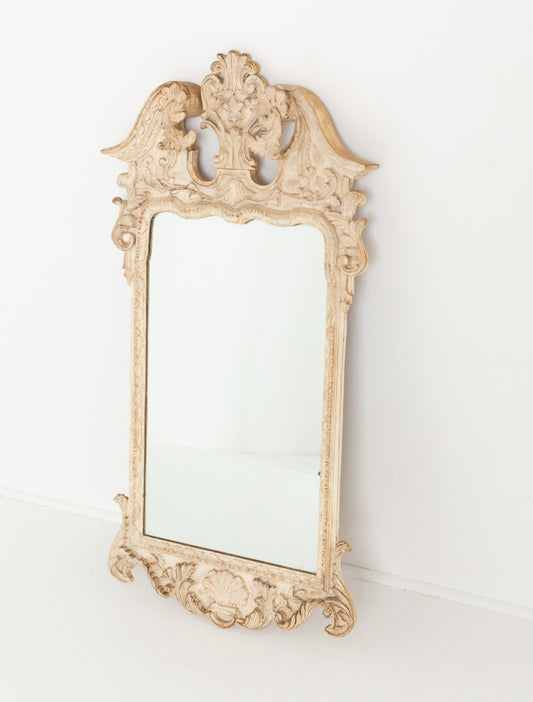 Georgian Style Decorative Painted Mirror