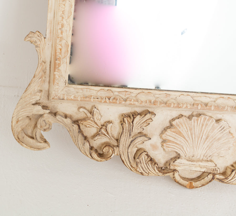 Georgian Style Decorative Painted Mirror