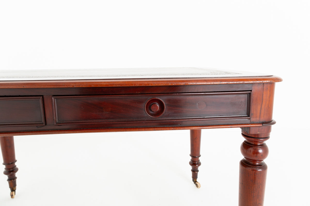 Victorian Mahogany 2 Drawer Writing Table