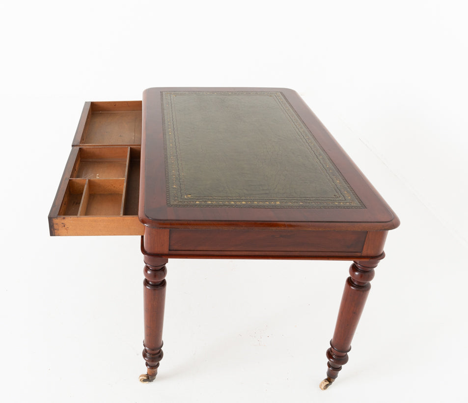 Victorian Mahogany 2 Drawer Writing Table