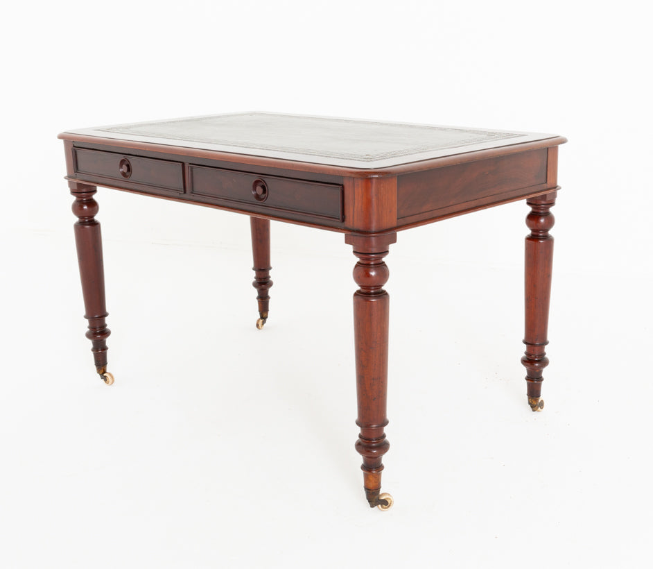 Victorian Mahogany 2 Drawer Writing Table