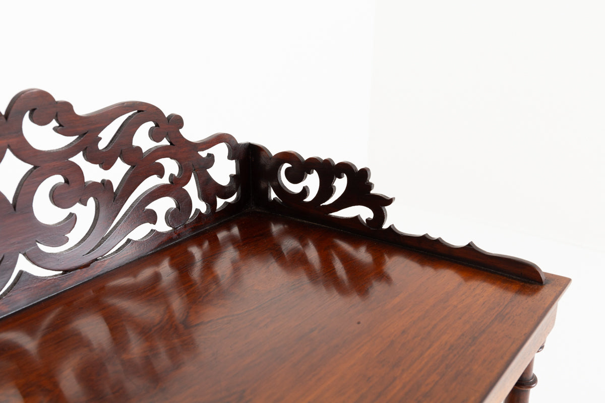 Pretty Victorian Rosewood Whatnot