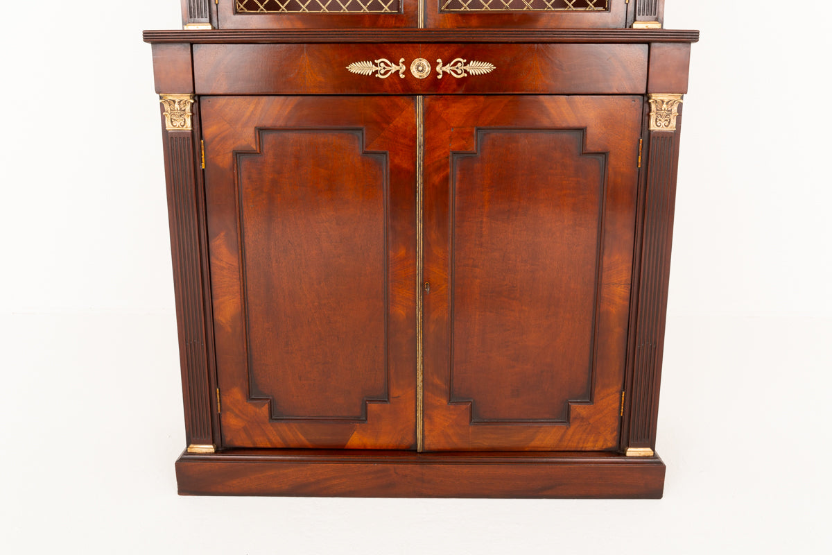 Superb Regency Mahogany Bookcase