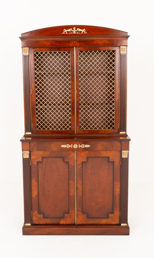 Superb Regency Mahogany Bookcase