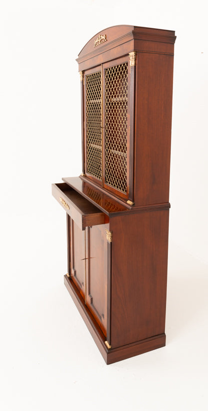 Superb Regency Mahogany Bookcase