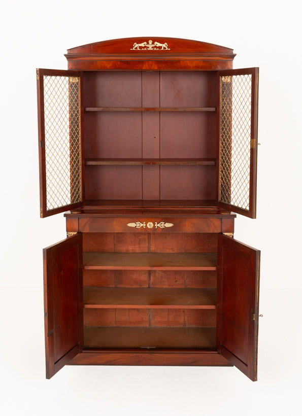 Superb Regency Mahogany Bookcase