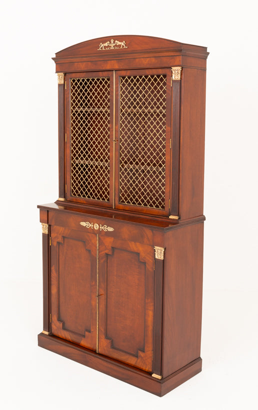 Superb Regency Mahogany Bookcase